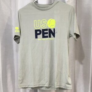 NWT Polo Ralph Lauren Gray T-Shirt boys sz Large US Open tennis